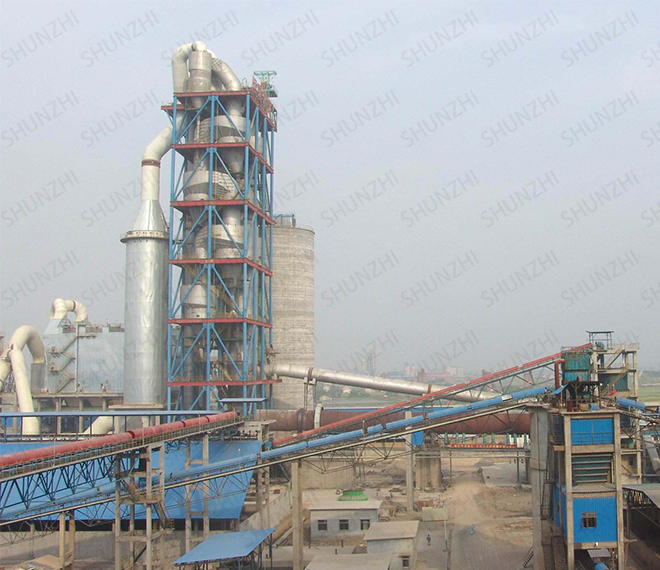 Ethiopia dry process cement production line